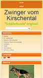 Mobile Screenshot of kirschental.de