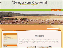 Tablet Screenshot of kirschental.de